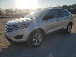 Salvage cars for sale from Copart Charles City, VA: 2017 Ford Edge SE