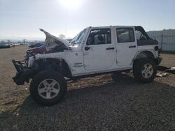 Salvage cars for sale at Anderson, CA auction: 2016 Jeep Wrangler Unlimited Sport