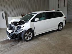 Salvage cars for sale from Copart Lufkin, TX: 2018 Toyota Sienna LE