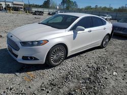 Ford salvage cars for sale: 2016 Ford Fusion Titanium