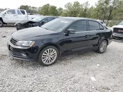 Salvage cars for sale from Copart Houston, TX: 2016 Volkswagen Jetta SEL
