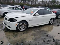 BMW salvage cars for sale: 2013 BMW 550 XI