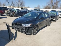 Salvage cars for sale from Copart Bridgeton, MO: 2021 Nissan Versa SV