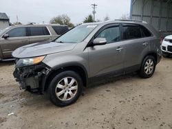 Salvage cars for sale from Copart Midway, FL: 2013 KIA Sorento LX