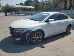 Salvage cars for sale from Copart Savannah, GA: 2015 Chrysler 200 C