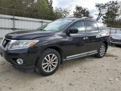 Nissan salvage cars for sale: 2015 Nissan Pathfinder S