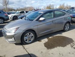 Hyundai Elantra Vehiculos salvage en venta: 2020 Hyundai Elantra SEL