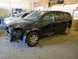 Salvage cars for sale at Ham Lake, MN auction: 2016 Dodge Grand Caravan SE