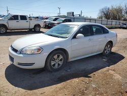 Salvage cars for sale at Oklahoma City, OK auction: 2012 Chevrolet Impala LS