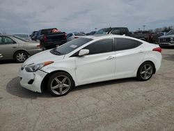 Salvage cars for sale at Indianapolis, IN auction: 2012 Hyundai Elantra GLS