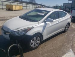 Salvage cars for sale at Lebanon, TN auction: 2016 Hyundai Elantra SE