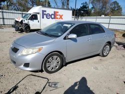 Salvage cars for sale at Hampton, VA auction: 2009 Toyota Corolla Base