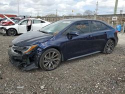 Salvage cars for sale at Homestead, FL auction: 2020 Toyota Corolla SE