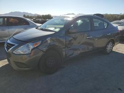 Salvage cars for sale at Las Vegas, NV auction: 2017 Nissan Versa S