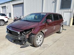 KIA Sedona lx salvage cars for sale: 2015 KIA Sedona LX