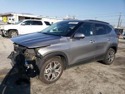 Salvage cars for sale from Copart Sun Valley, CA: 2021 KIA Seltos EX