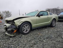 Salvage cars for sale at Mebane, NC auction: 2005 Ford Mustang