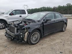 Salvage cars for sale at Greenwell Springs, LA auction: 2015 Ford Fusion Titanium