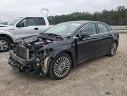 Ford salvage cars for sale: 2015 Ford Fusion Titanium