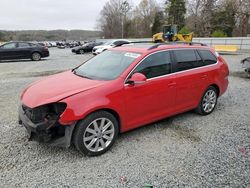 Volkswagen salvage cars for sale: 2012 Volkswagen Jetta TDI