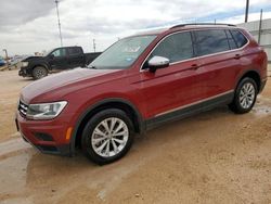 Vehiculos salvage en venta de Copart Andrews, TX: 2018 Volkswagen Tiguan SE