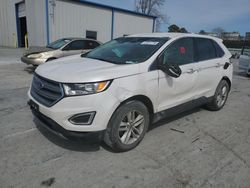 Salvage cars for sale at Tulsa, OK auction: 2017 Ford Edge SEL