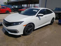 Honda salvage cars for sale: 2019 Honda Civic LX