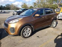 KIA Sportage salvage cars for sale: 2017 KIA Sportage LX