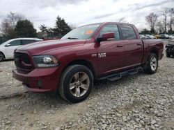 Salvage cars for sale at Madisonville, TN auction: 2018 Dodge RAM 1500 Sport