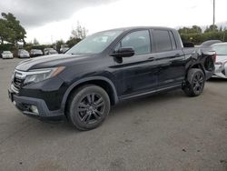 Salvage cars for sale at San Martin, CA auction: 2019 Honda Ridgeline Sport