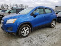 Chevrolet salvage cars for sale: 2016 Chevrolet Trax LS