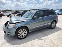 Mercedes-Benz salvage cars for sale: 2012 Mercedes-Benz GLK 350 4matic