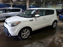 Salvage cars for sale from Copart Woodhaven, MI: 2016 KIA Soul +