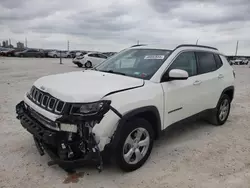 Salvage cars for sale from Copart New Braunfels, TX: 2020 Jeep Compass Latitude