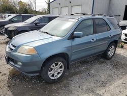 Acura salvage cars for sale: 2005 Acura MDX Touring