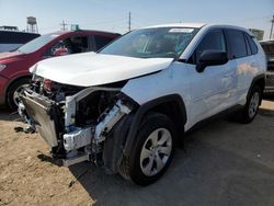 Salvage cars for sale at Chicago Heights, IL auction: 2022 Toyota Rav4 LE