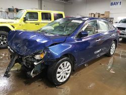 Nissan Sentra salvage cars for sale: 2016 Nissan Sentra S