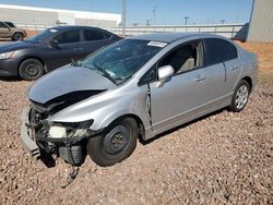 Salvage cars for sale from Copart Phoenix, AZ: 2009 Honda Civic LX