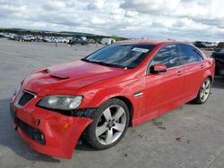 Pontiac G8 salvage cars for sale: 2009 Pontiac G8 GT