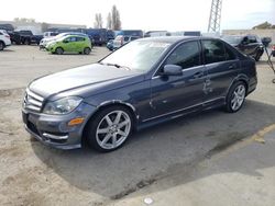 Mercedes-Benz C 250 salvage cars for sale: 2013 Mercedes-Benz C 250