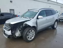 Salvage cars for sale from Copart Farr West, UT: 2014 Chevrolet Traverse LT