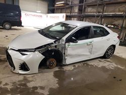 Salvage cars for sale at Eldridge, IA auction: 2017 Toyota Corolla L