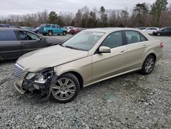 Vehiculos salvage en venta de Copart Mebane, NC: 2013 Mercedes-Benz E 350