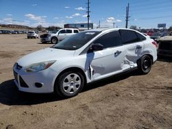 Salvage cars for sale at Colorado Springs, CO auction: 2014 Ford Focus S