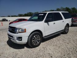 Salvage cars for sale from Copart New Braunfels, TX: 2016 Ford Expedition EL XLT