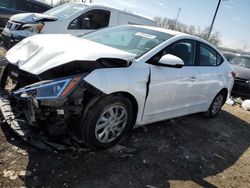 Salvage cars for sale from Copart Columbus, OH: 2020 Hyundai Elantra SE