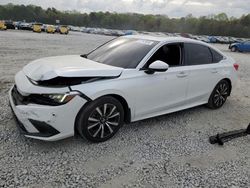 Salvage cars for sale from Copart Ellenwood, GA: 2022 Honda Civic EX