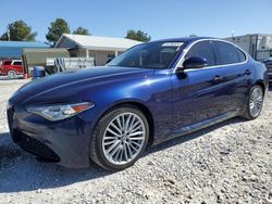 Salvage cars for sale at Prairie Grove, AR auction: 2017 Alfa Romeo Giulia TI