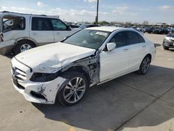 Vehiculos salvage en venta de Copart Grand Prairie, TX: 2015 Mercedes-Benz C 300 4matic