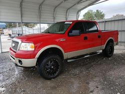 Salvage trucks for sale at Prairie Grove, AR auction: 2008 Ford F150 Supercrew